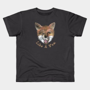 LIKE A FOX Foxy Lady Kids T-Shirt